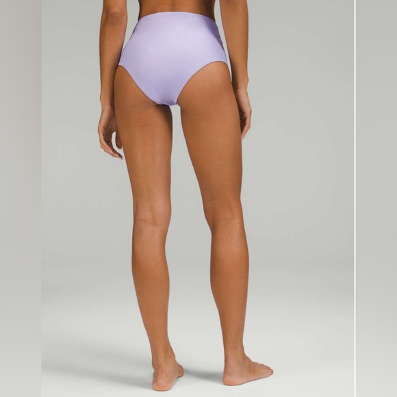 Lululemon Waterside High-Cut Super-High-Rise Swim Bottom *Medium Bum Coverage - Picture 3 of 7